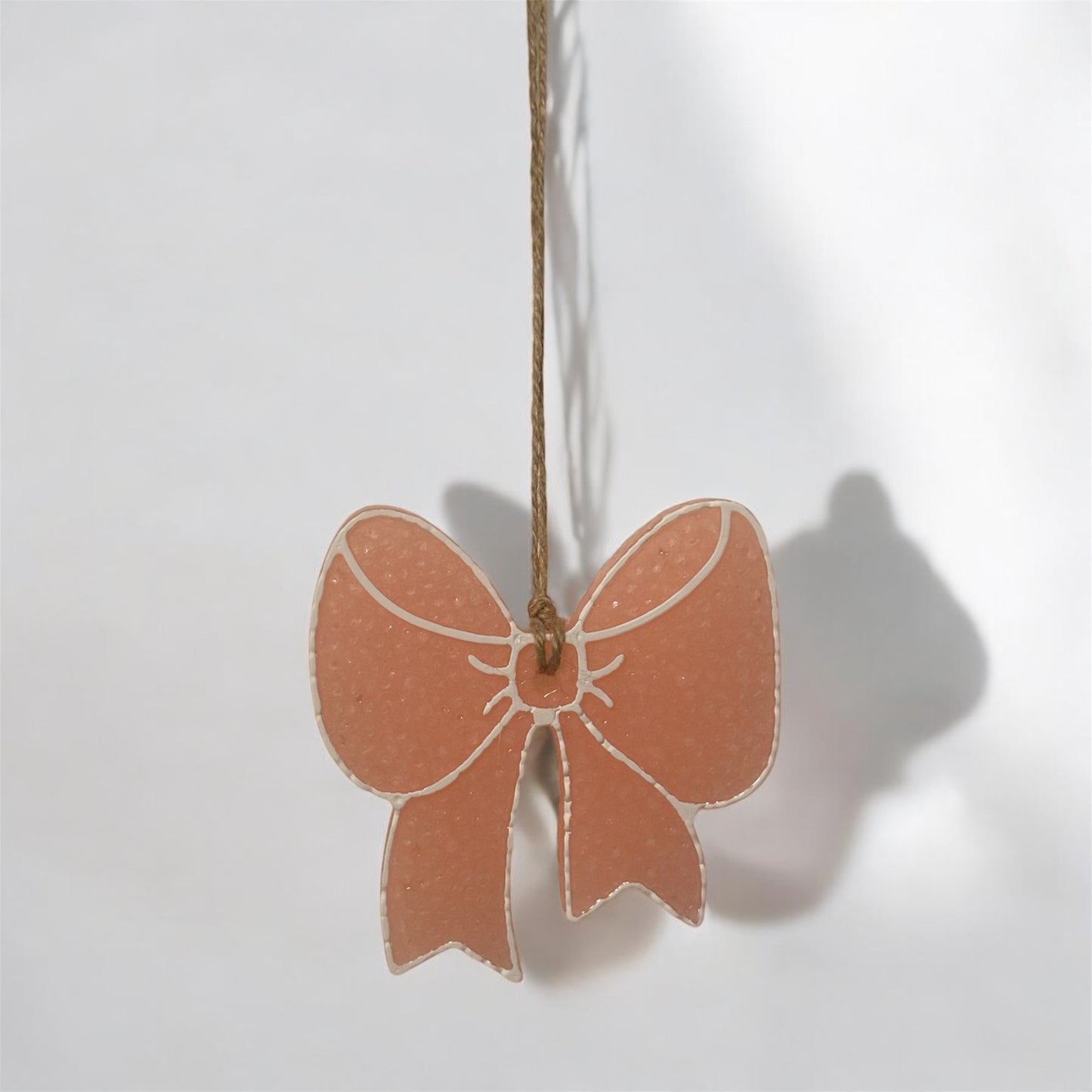 Pink Bow Car Freshie